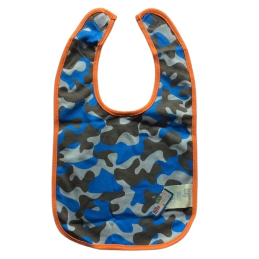 NWT ! BIB Blue Teddy Bear baby